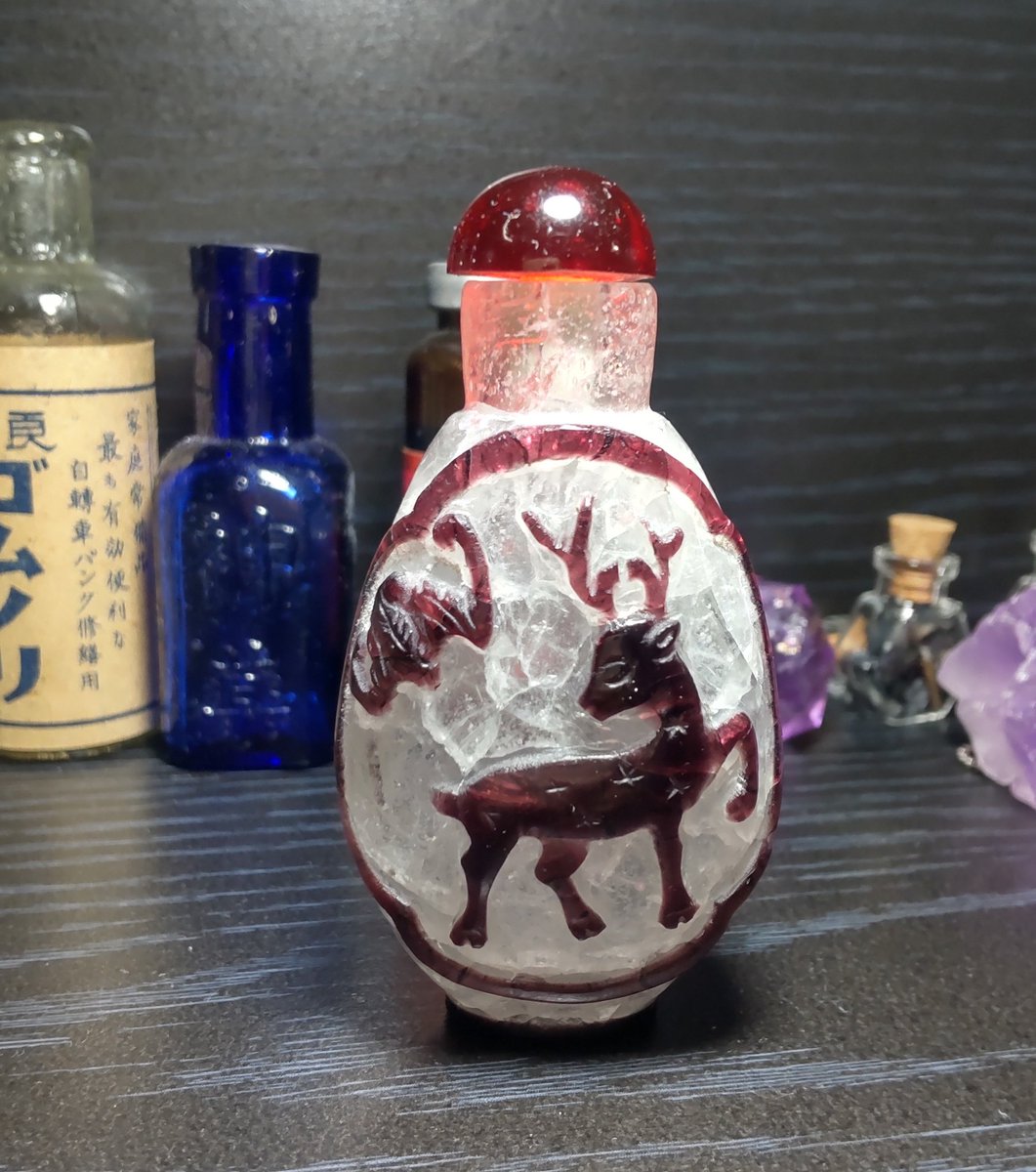 骨董品 鼻煙壺 骨董市納め行ってきました 鼻煙壺という中国で清の時代に流行した