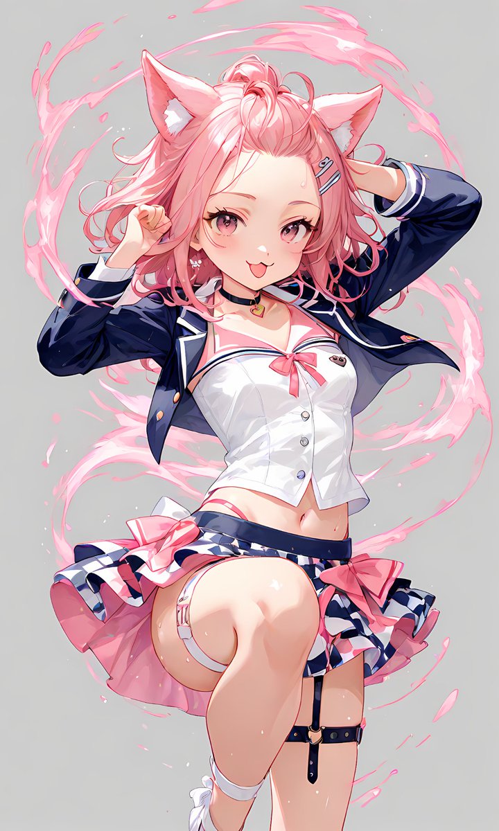 AIArt #Kawaii #CuteArt #DigitalArt #AIイラスト #SFW 🩷🩷🩷