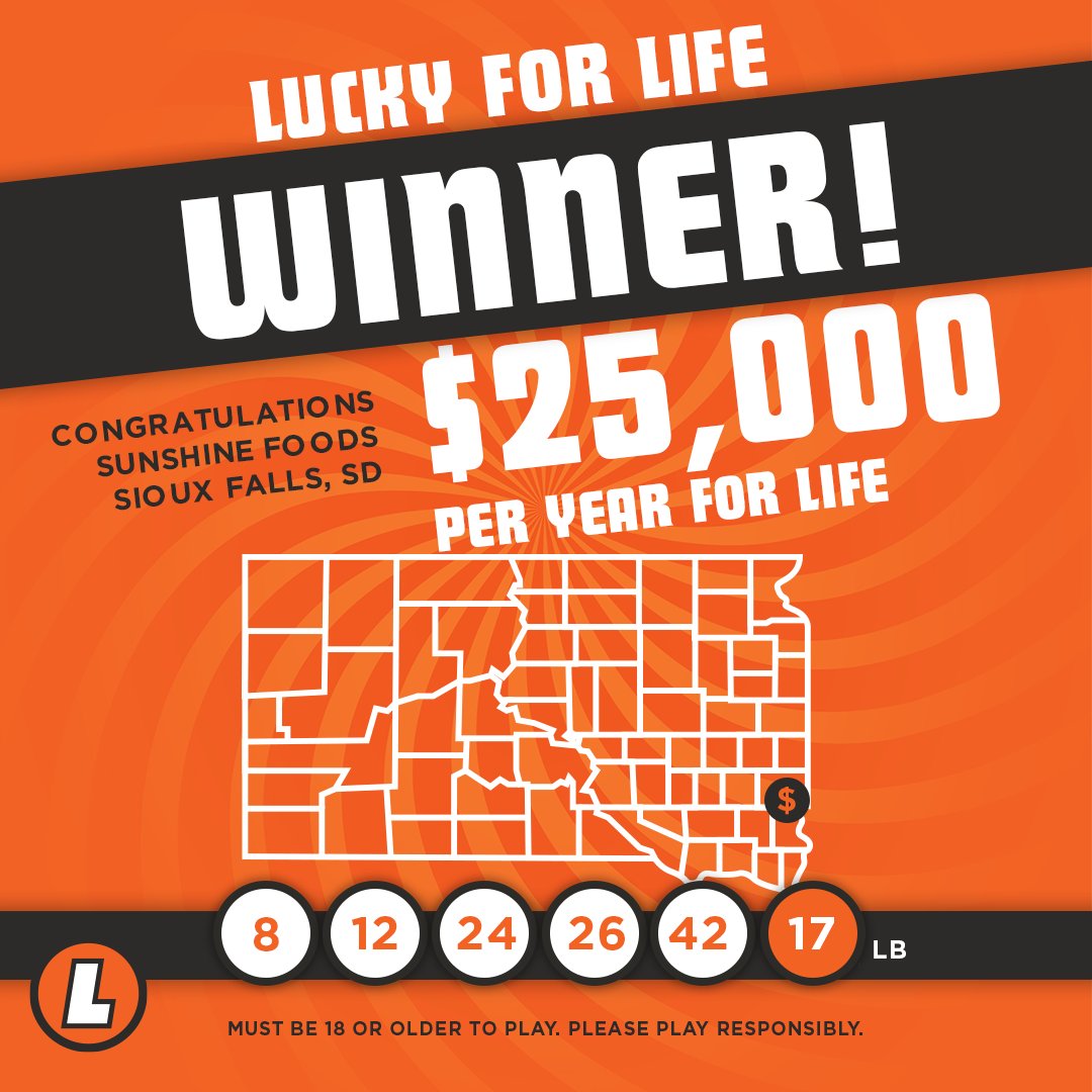 South Dakota Lottery tweet media