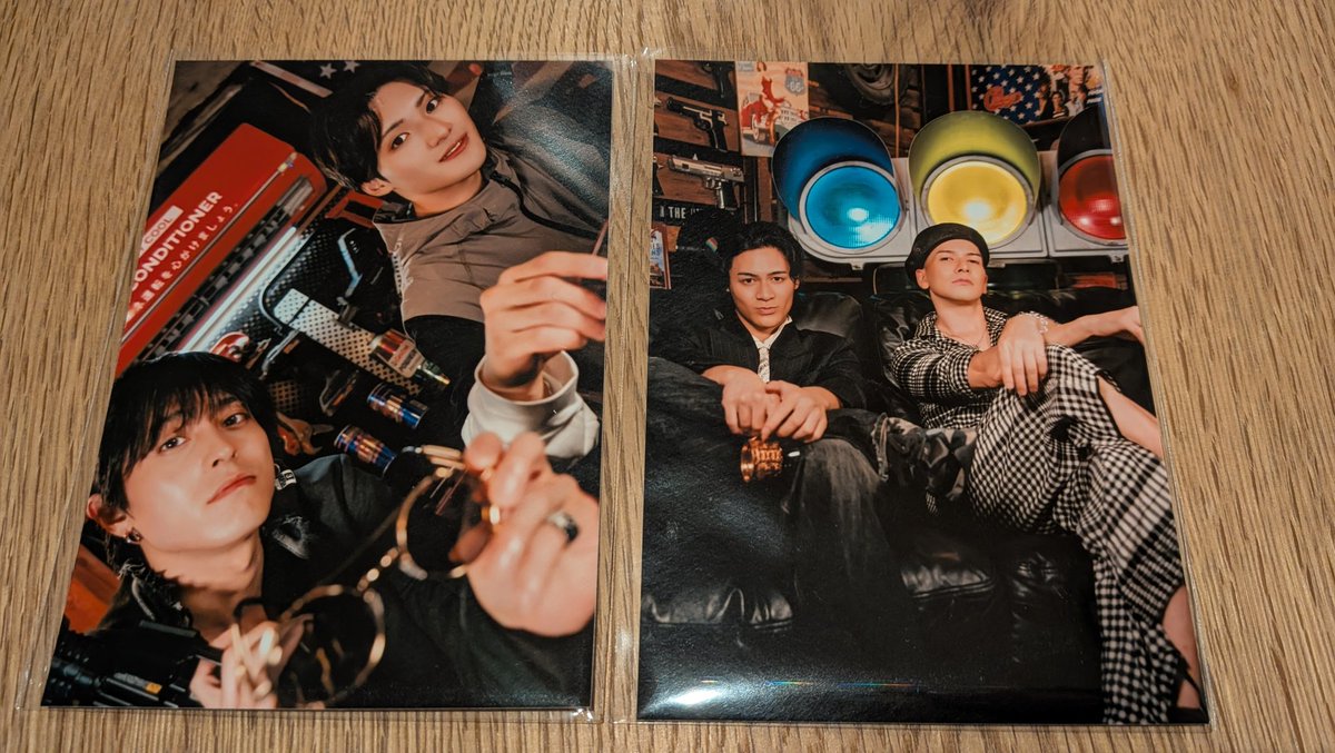 RESISTANCE VERSUS ブロマイド 交換譲渡
【譲】海くんしゅんたくんコンビ、ダニエルさんキールコンビ
【求】尾形さんなおくんコンビ、または定価

28日会場外で交換希望です。
検索からでもお気軽にお声掛けください！