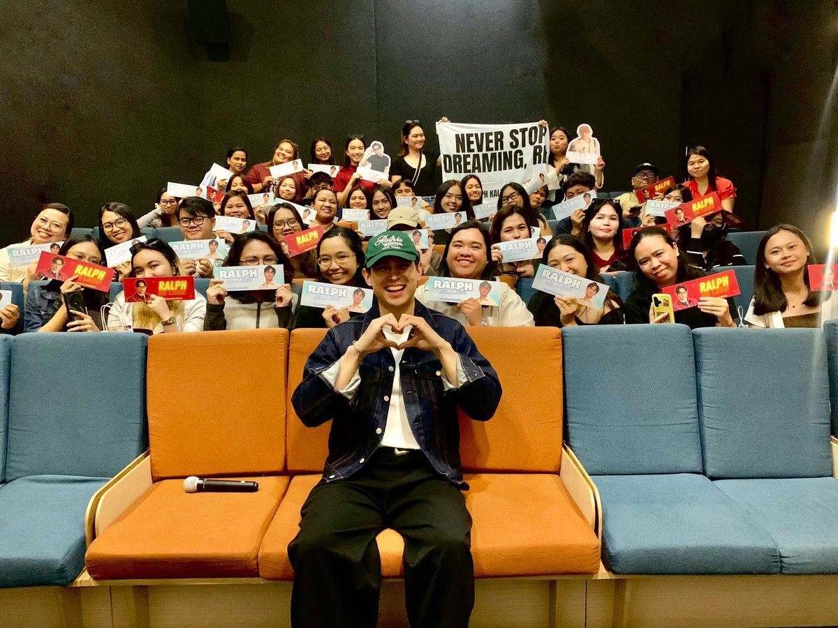 StarCinema's tweet photo. #loveyousobad special blockscreening of Kaldero Squad at Cinema ‘76. 🥰
Thank you for the love and support! 💙💗💛

#loveyousobad— NOW SHOWING in cinemas natiowide! ✨ https://t.co/JDrFxBefIN