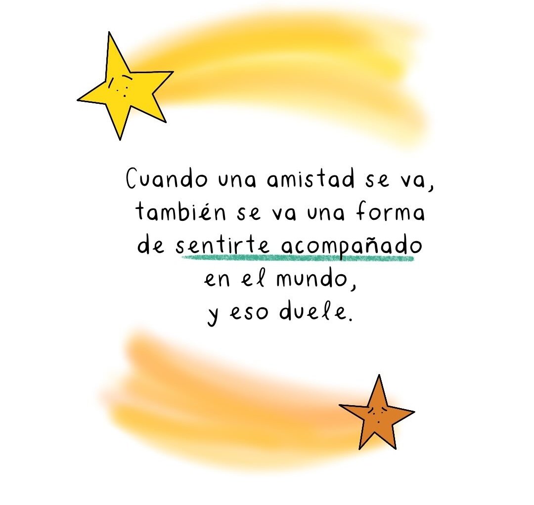TuTiaSandra's tweet photo. 📎 Nadie te prepara para el duelo de una amistad

No hay una fecha clara
No hubo una conversación final
No hay un "ya terminamos"

A veces solo pasa que ya no se escriben, ya no se buscan, ya no saben de la vida del otro https://t.co/MM74GO5hCF