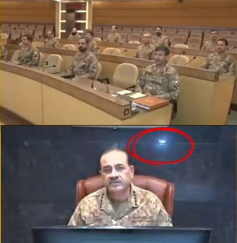 AxmArcc's tweet image. پی ائ اے کی چوکی پہ قبضہ کرنے کی خوشی میں پنڈی میں غزوہ ہند کے سپاہیوں کی پارٹی ہوئ ہے
قابل غور بات یہ ہے کہ جسے شہادت کی جعلی خواہش ہے وہ اپنے ہی سپاہیوں کے سامنے بلٹ پروف شیشے کے پیچھے اس ڈر سے بیٹھا ہے کہ کہیں واقعی ہی کوئ
شہید نہ کر دے 😂😆