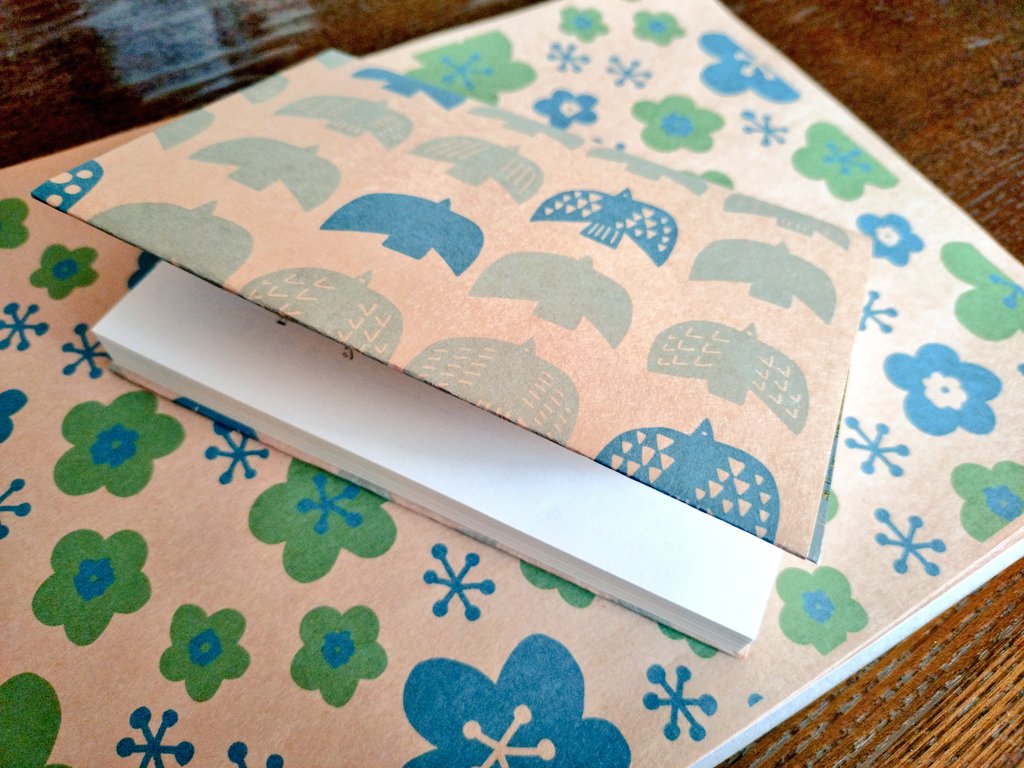 ブックカバーが欲しいなあと思ってAmazonでポチっとしたものが届いた