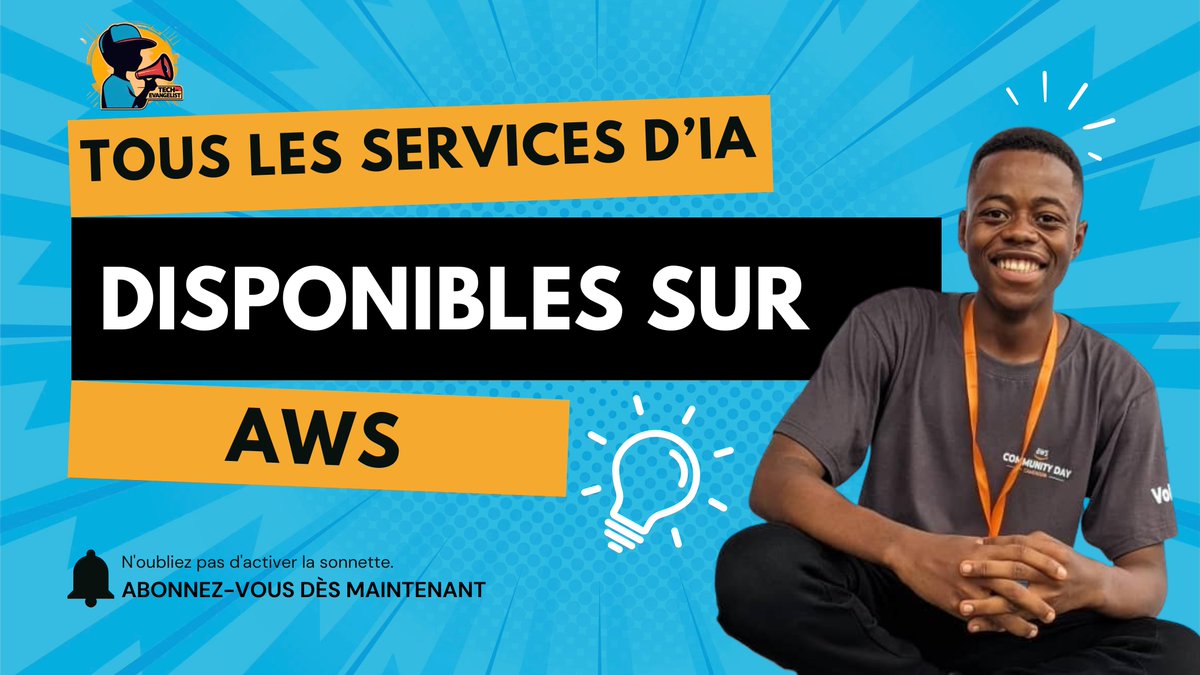 Dans cette article, nous explorerons les services d'IA disponibles dans <a href="/awscloud/">Amazon Web Services</a>  et comment ils peuvent être utilisés pour stimuler l'innovation et améliorer la productivité.

🔗 Lien vers l'article: builder.aws.com/content/37PbZn… 

#TechEvangelist