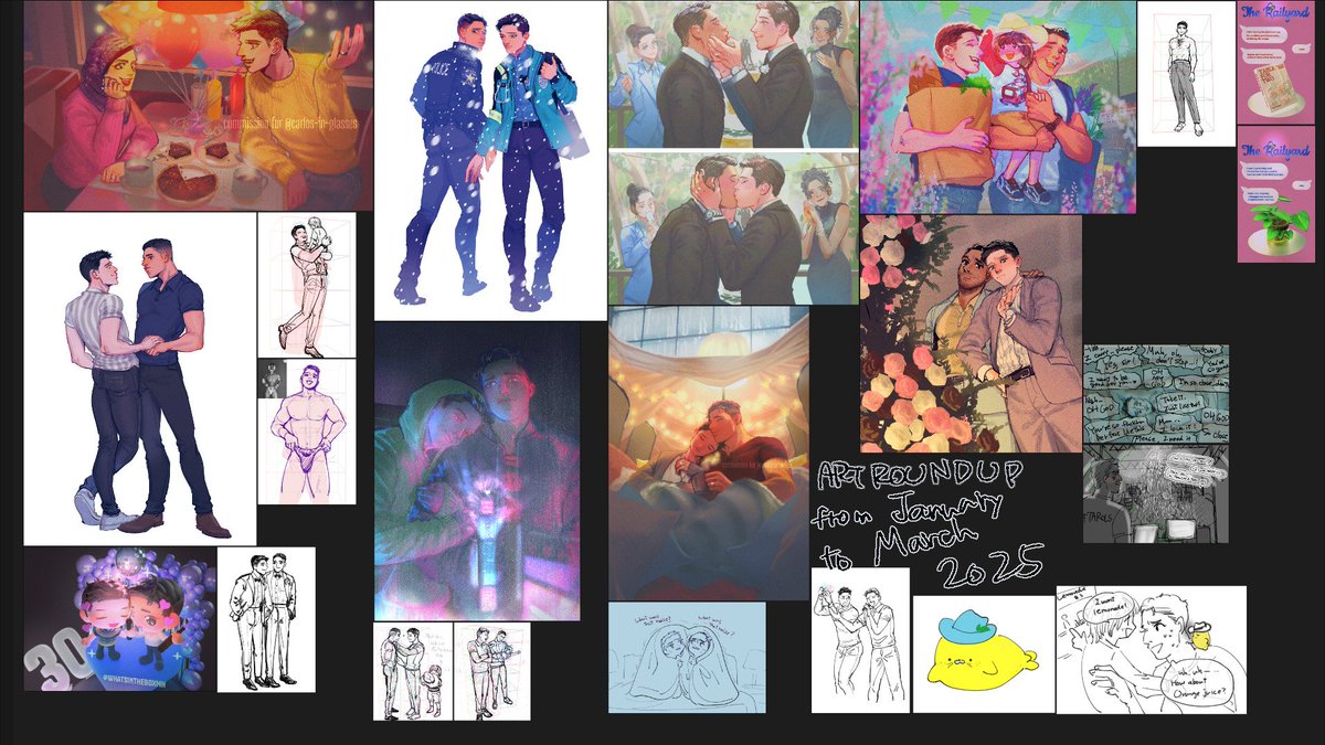 whatmaydraws's tweet image. #tarlos 2025 round up