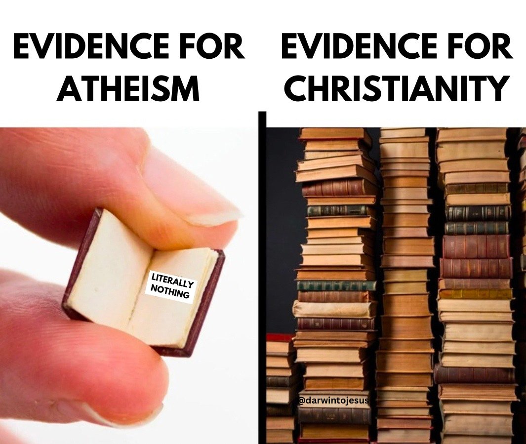 Darwin to Jesus tweet media