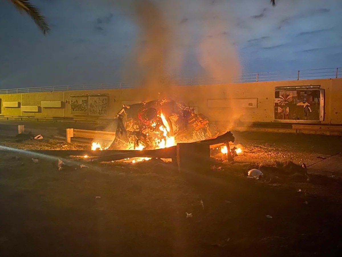 Bill Gertz：
如果中国对台湾发动军事进攻，苏莱曼尼无人机袭击事件将在北京重演，袭击对象包括中央军委主席习近平在内的每一位政治局常委。中国将拥有世界上能够阻止解放军的力量。中共将像其苏联前身一...