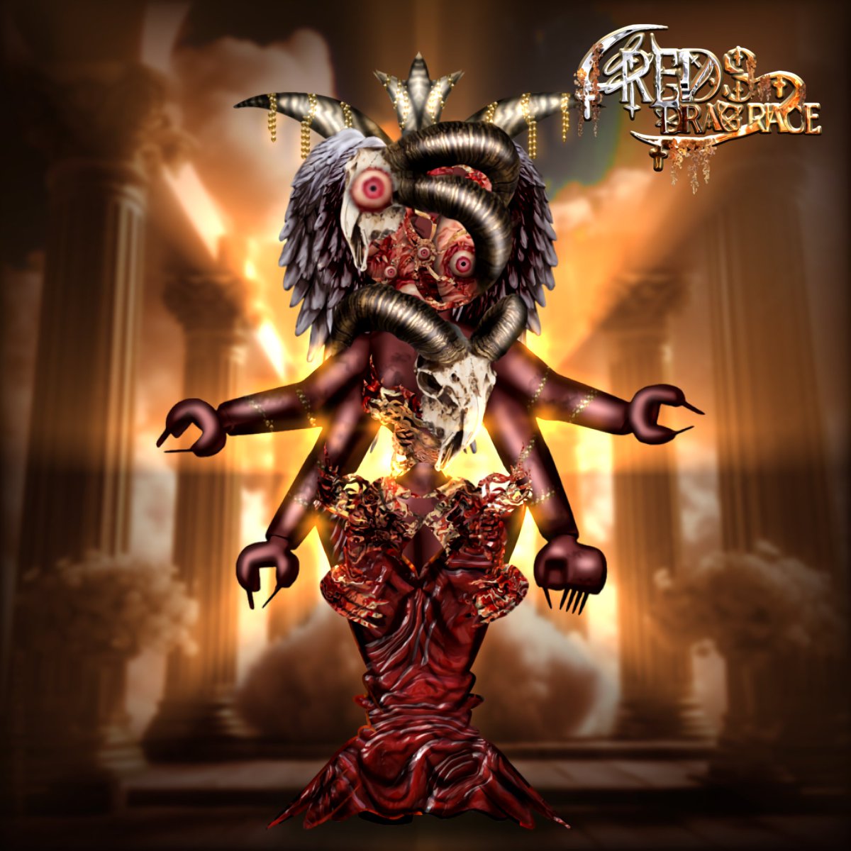 𝕭𝖆𝖕𝖍𝖔𝖒𝖊𝖙 👹⛓️

"𝐖𝐡𝐞𝐧 𝐞𝐯𝐢𝐥 𝐚𝐧𝐝 𝐰𝐫𝐚𝐭𝐡 𝐭𝐚𝐤𝐞𝐬 𝐟𝐨𝐫𝐦"
#DragRace #drag #rodrag #art #RedsDragRace6