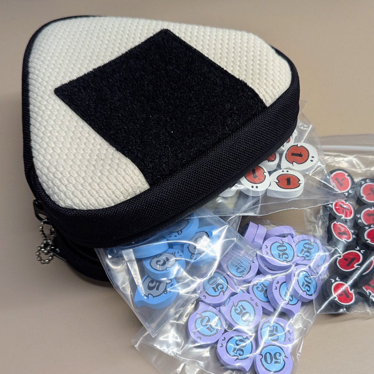 TheLibraryGamer's tweet image. Ghost token onigiri.