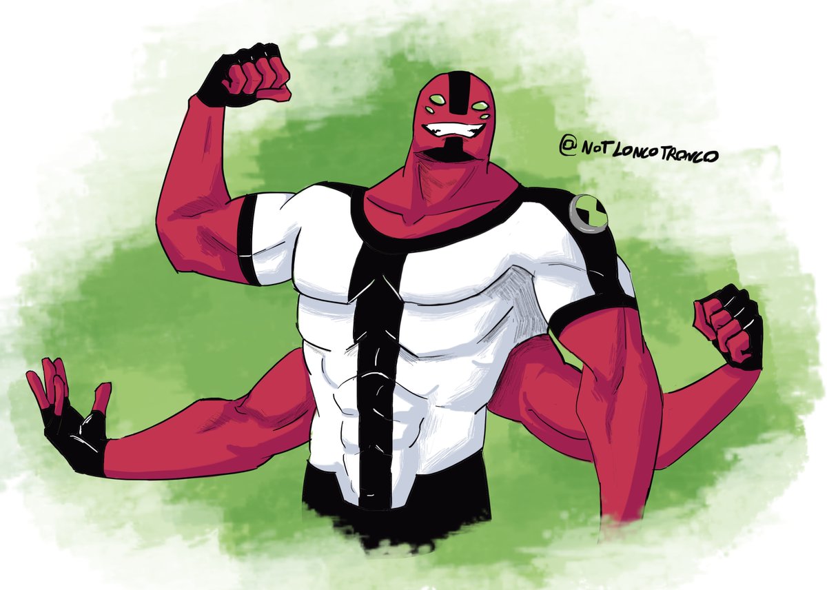 Medio tarde, pero tenia que dibujar algo para este aniversario. tequieromuchoben10 🪵

#ReviveBen10 #Ben10Anniversary