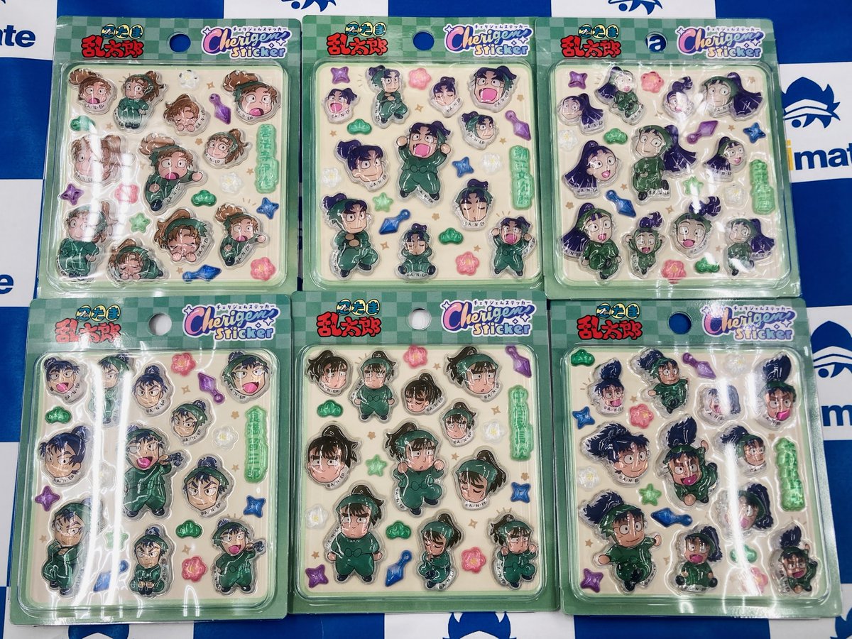 🌟グッズ入荷情報🌟】 『忍たま乱太郎』 🌟チェリジェムステッカー