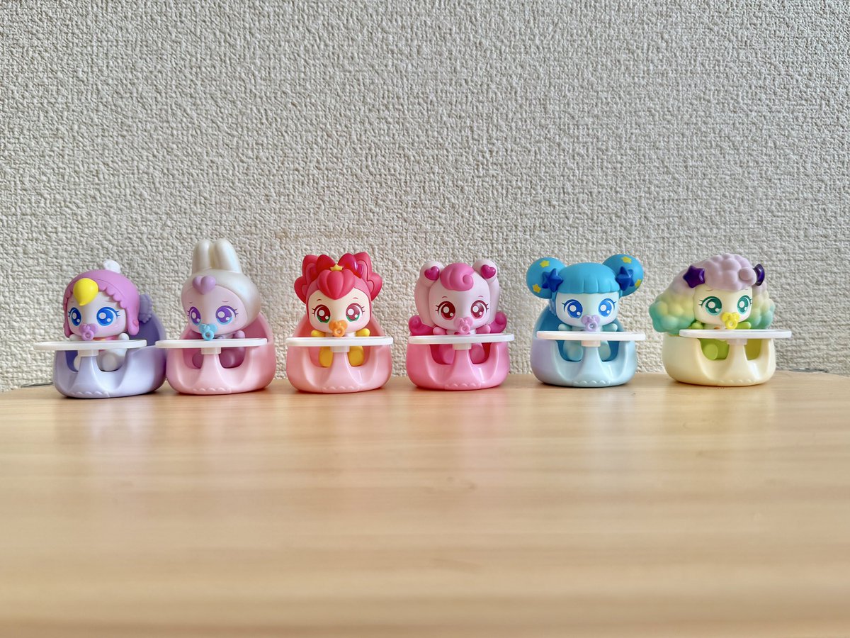 というわけでティニピンベビーフィギュアコンプ達成 やっぱり