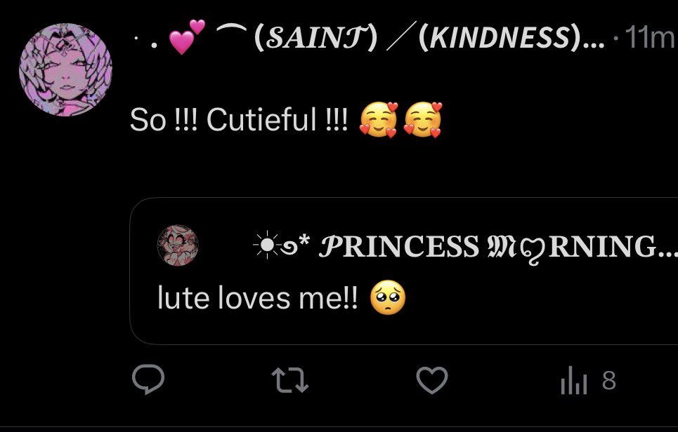 ⋅ . 💕 ⁀ (𝓢𝑨𝑰𝑵𝓣) ╱(𝙆𝙄𝙉𝘿𝙉𝙀𝙎𝙎) … .ᐟ tweet media