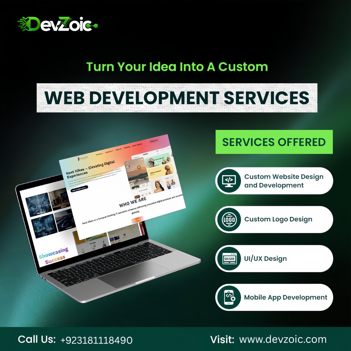 AsifNex's tweet photo. Turn your idea into a custom web solution.
We build scalable, secure &amp; high-performance digital products.
🌐 https://t.co/Y25Bn6rZht
📞 +92 318 111 8490

#WebDevelopment #Devzoic #DigitalSolutions #CustomWeb #TechBusiness https://t.co/MjAYuwu8NM