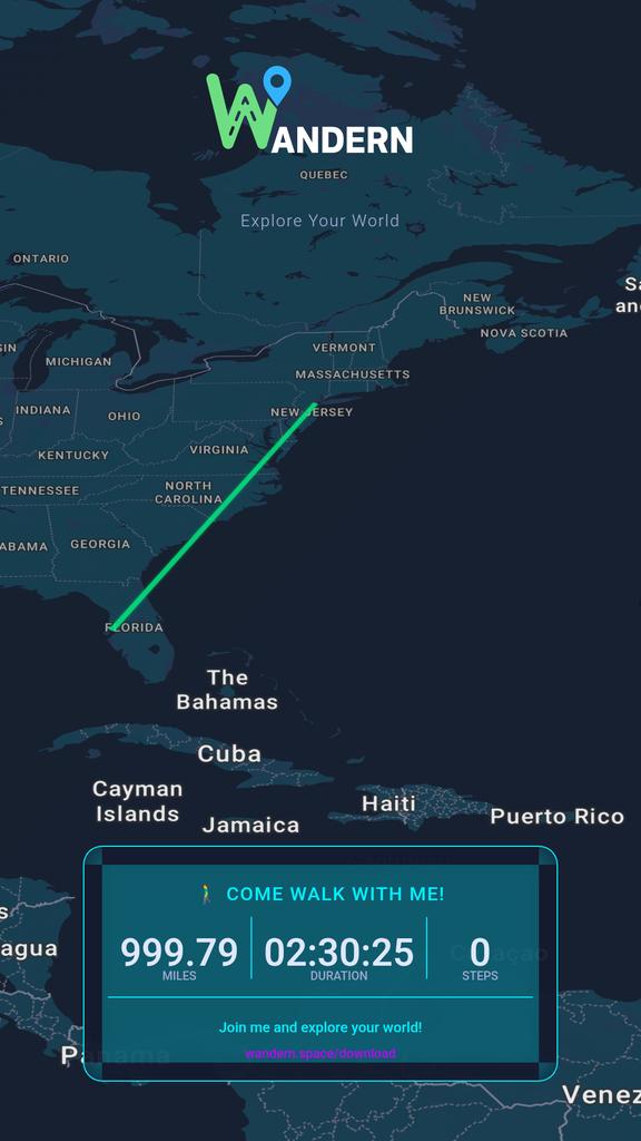 I just walked 999.79 miles with Wandern!
    
Join me and explore your world 🚶‍♂️
Download: wandern.space/download