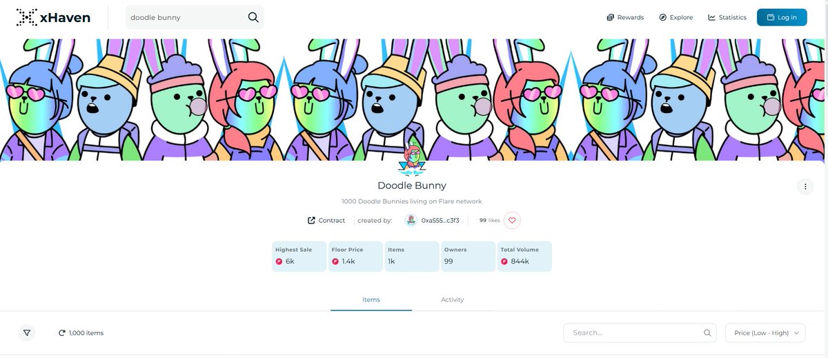 DoodleBunny - Elders Mint Live tweet media