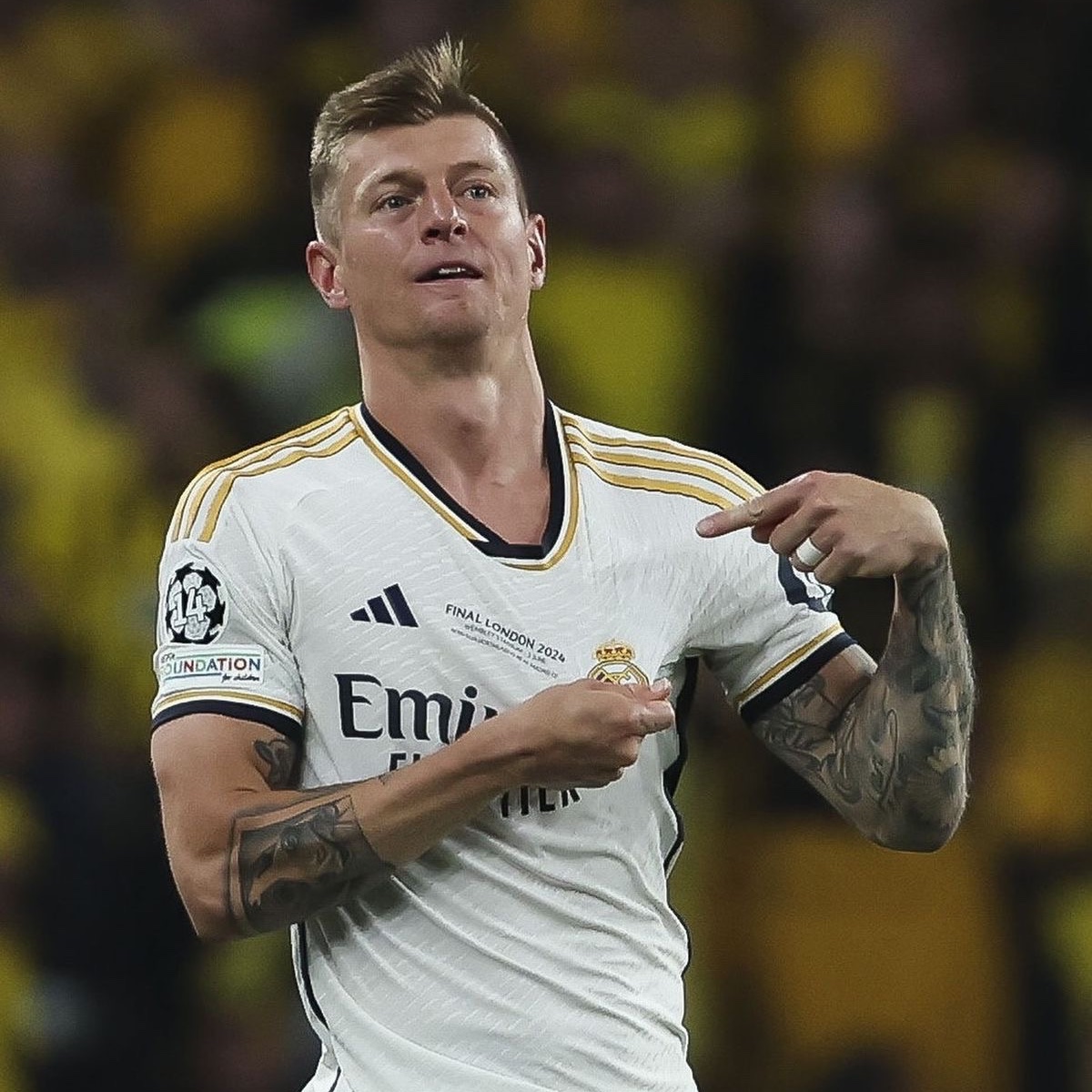 🗣️ Toni Kroos: “Greatest club I played for? Easy question. I was lucky to play for the biggest club in the world for 10 years.

My time at Madrid was the most successful, and the club was like a big family. 

Those 10 years were the best in my career, no doubt.” <a href="/Romariotv_ofc/">RomárioTV</a>