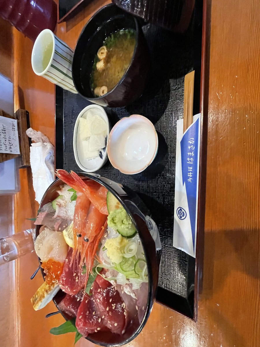 東尋坊巡って三国で海鮮丼うまっ(^^)