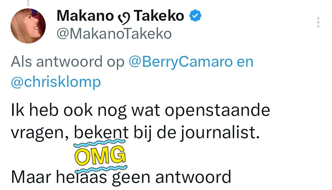Wat was het ook weer, Lenting? Jij werd aangevallen omdat je een "WO" opleiding "hebt", "vrouw bent" en "opinies" "schrijft".
Deze "d" leer je al op de basissschool. De meest simpele vorm die er is. Oh, en NIEMAND is verplicht om vragen van jou te beantwoorden.