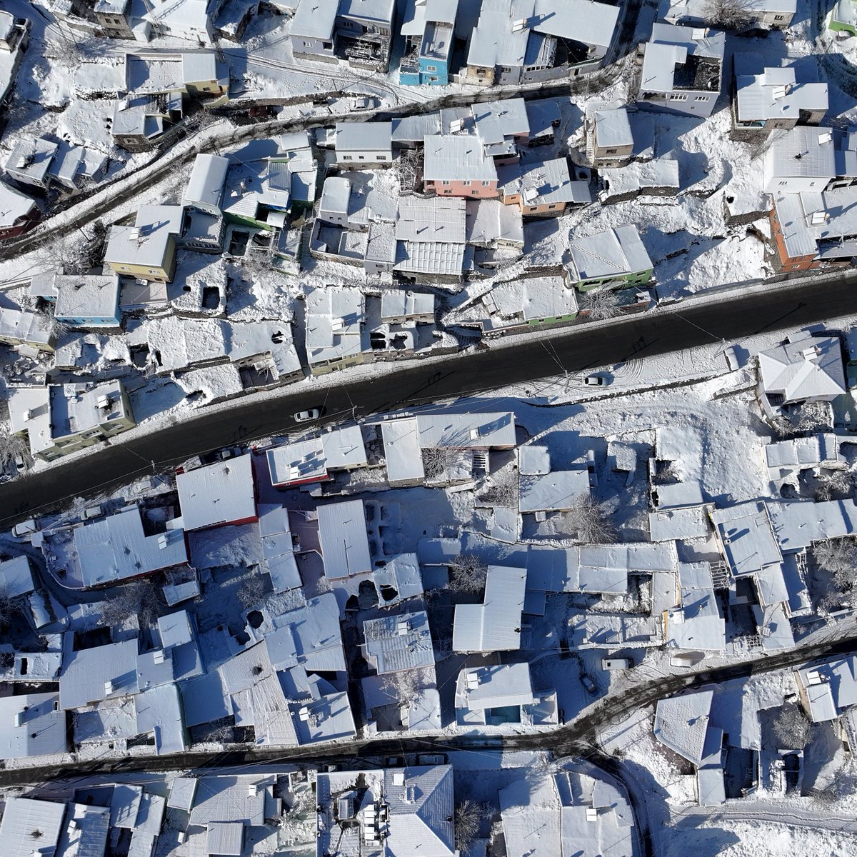 bosunatiklama's tweet photo. Kayseri'den kartpostallık kar manzaraları. ❄️ https://t.co/07ulmRWeZi