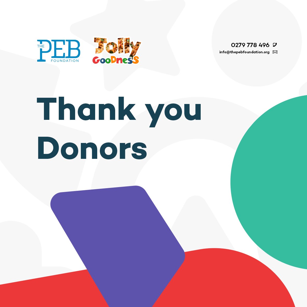 The PEB foundation tweet media
