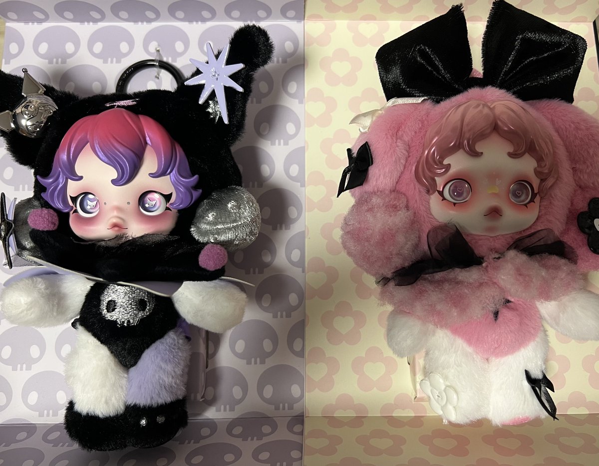 スカルパンダ マイメロ クロミ 2点セット ② マイメロ クロミ スカル