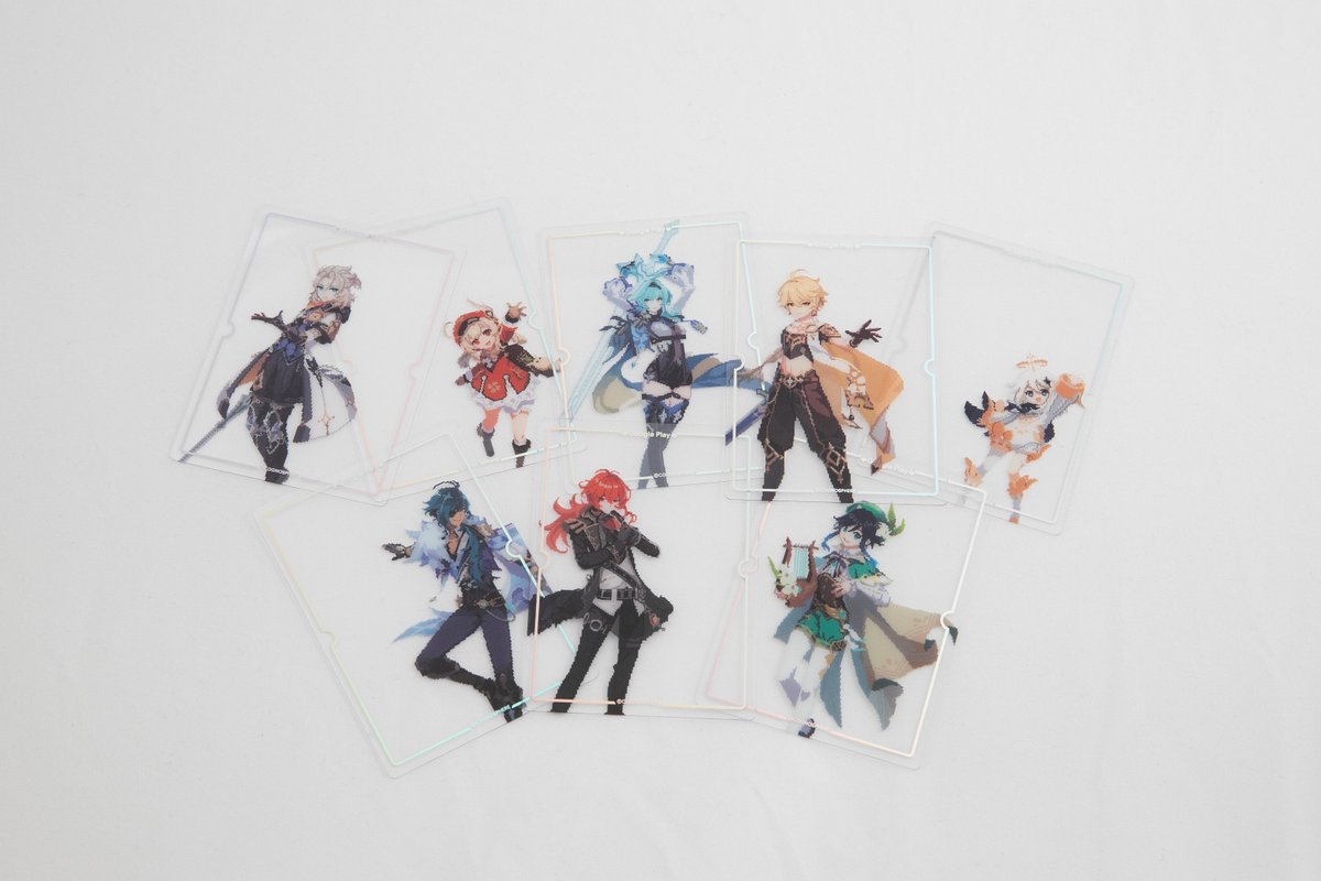 原神 キャラカードを 特別に大公開✨️ ＼ #GooglePlay大感謝祭 で