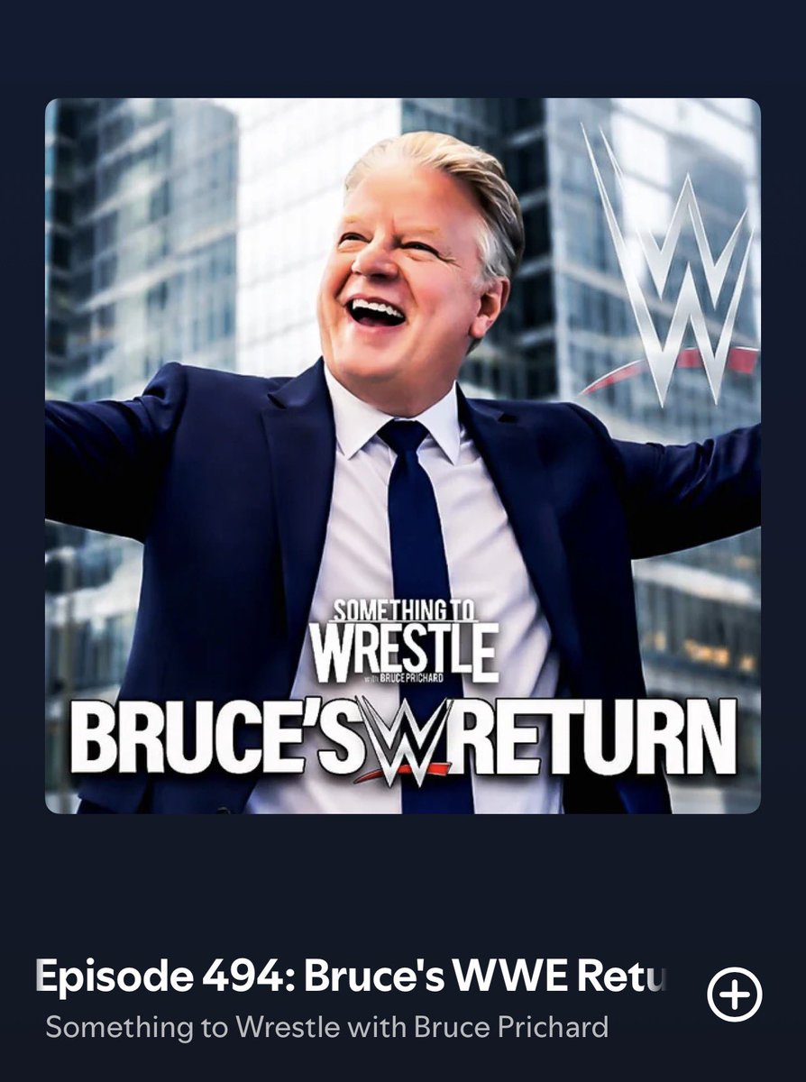 Haven’t listened to Something To wrestle with <a href="/bruceprichard/">Bruce Prichard</a> in a long time (pre covid). But this new episode brought me back &amp; will definitely not disappoint!