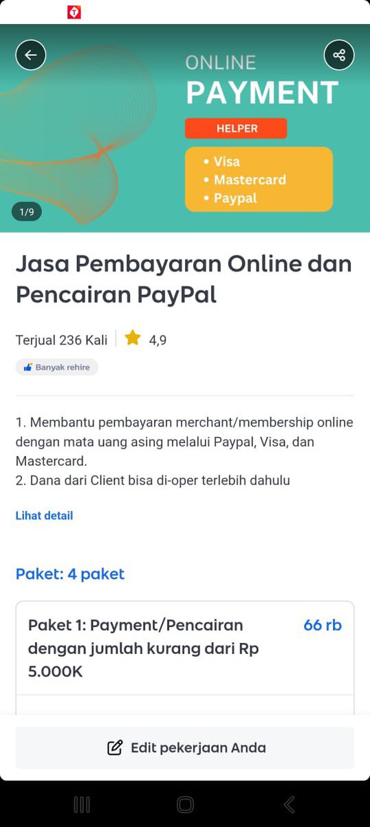 CrypyoCJ's tweet photo. Saldo PayPal nganggur? Cairkan sekarang! 💸
Transfer PayPal → Bank Lokal

Kurs Aktual✅
Proses Instan✅️
Garansi 100%✅️
Bebas Biaya Admin Bank✅️

Website: https://t.co/J0v3L9rnNK
Fastwork: https://t.co/3E8hhQ3hPi
DM @Payment_Helper untuk info lengkap!
#Paypal #ZonaUang #ConvertPaypal #USDkeIDR