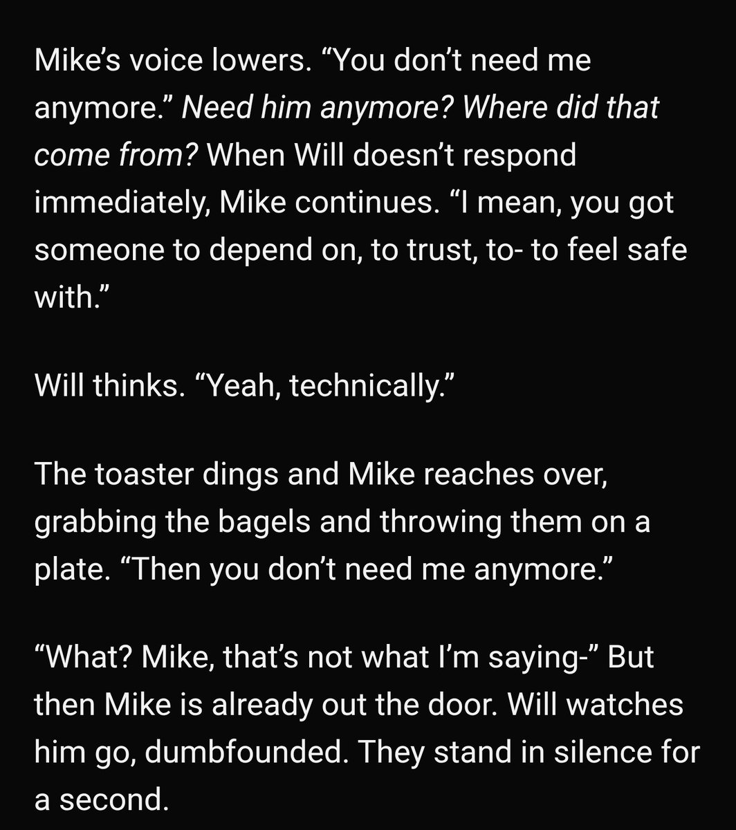 nooadore's tweet image. oh mike you oblivious fuck 😭😭😭