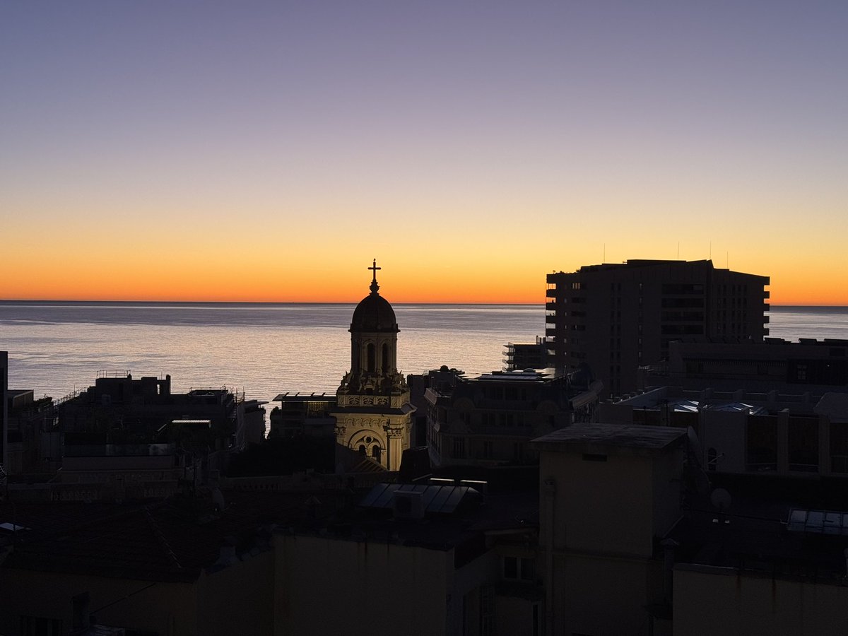 Monaco lever de soleil