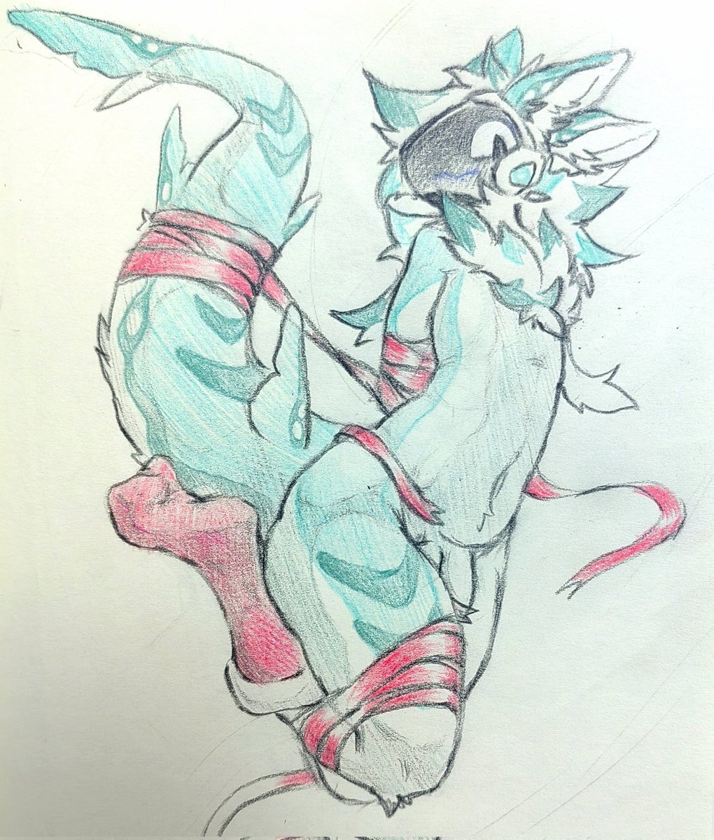 嗷森大概可能是咸鱼吧 (@ocean_protogen) on Twitter photo 