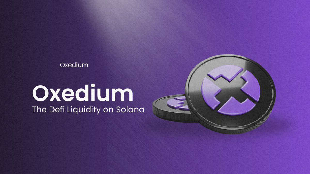 $OXE | <a href="/0xedium/">Oxedium</a> is a $SOL based DeFi protocol introducing single-sided liquidity pools: allowing users to earn yield without pairing tokens or facing impermanent loss.

This is access to yield without the usual risk and is severely undervalued at 300K MC. 

⸻

𝙒𝙝𝙖𝙩