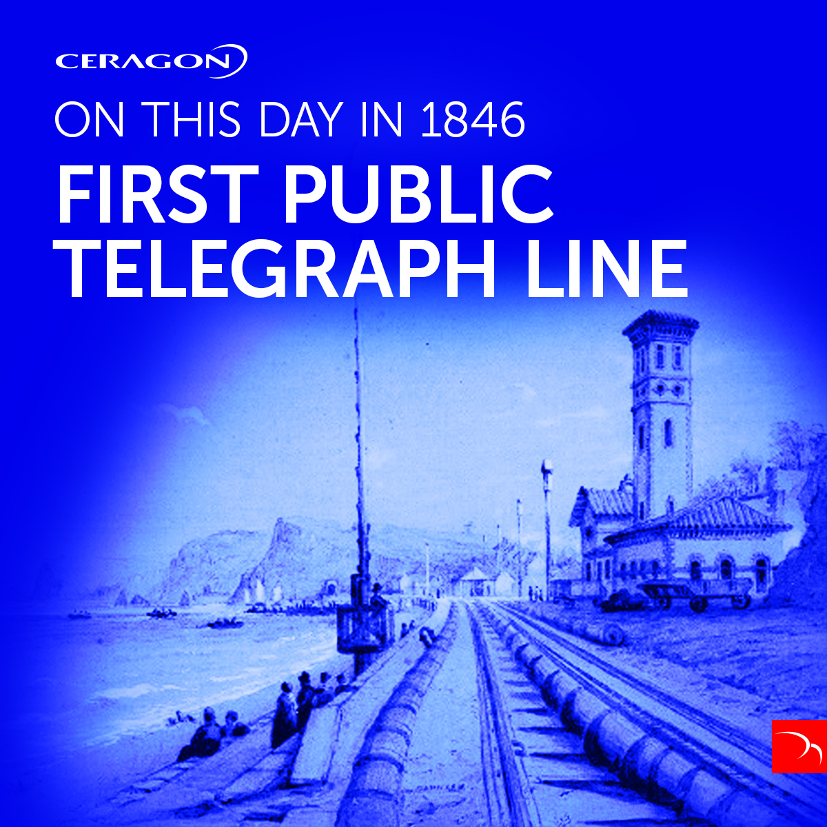📅 𝗗𝗲𝗰𝗲𝗺𝗯𝗲𝗿 𝟮𝟴, 𝟭𝟴𝟰𝟲

The UK completed its first public telegraph line, one of humanity’s first steps toward communicating faster than travel. A principle that still defines modern networks.

#OnThisDay #TelecomHistory