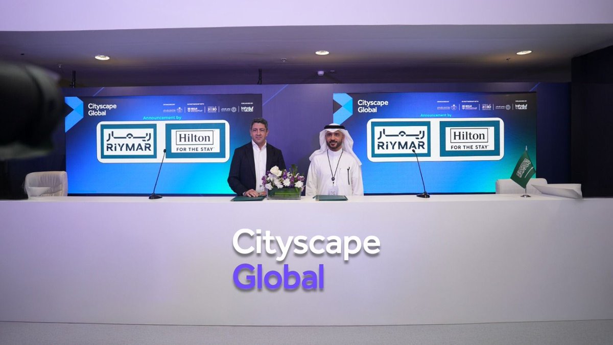 "ريمـار" العقارية توقّع اتفاقية مع "هيلتون" لتطوير فندق" هيلتون غاردن إن" شرق الرياض
buff.ly/wkfNW18