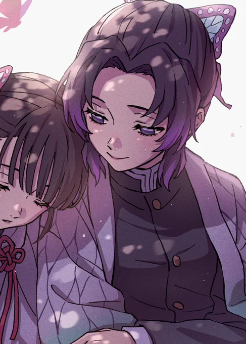#C107 新刊の中身少しのせる④ #鬼滅の刃 胡蝶しのぶ × 栗花落カナヲ