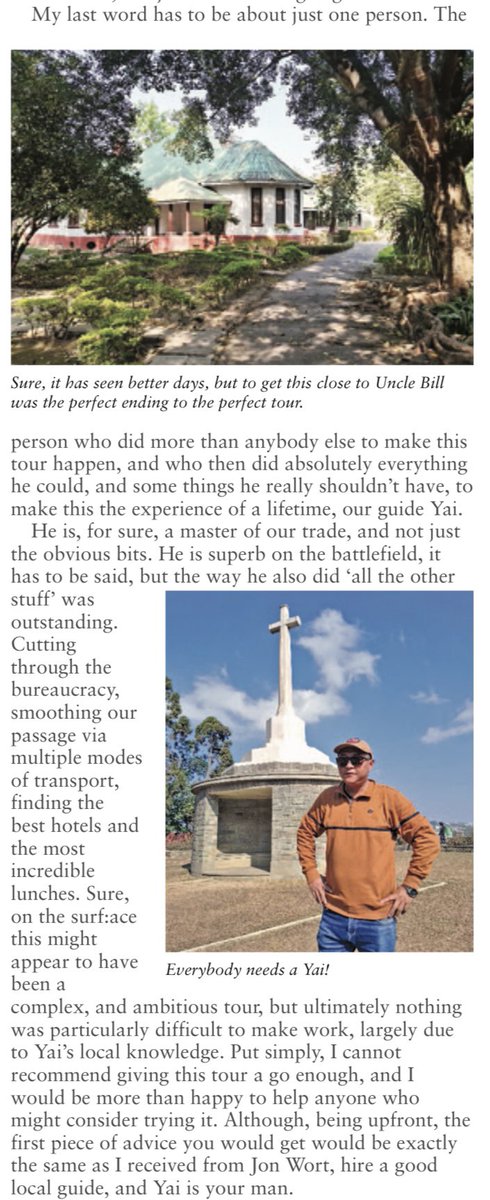 Imphal_Battle's tweet photo. Honoured to see our #BattlefieldTour work in #Imphal and #Kohima featured in the Summer 2025 issue of #Despatches, the magazine of the UK-based International Guild of Battlefield Guides (#GBG).

📸 From the tour

🔗 https://t.co/IhsFjSxUWM

#ww2battlefields #wwiihistory #WW2tours https://t.co/vjxoZstwI0