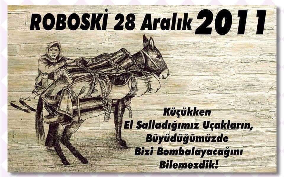 Farkındayım, “ben” öznesinin duvarları ardından sesleniyorum. 
ben”in ilişkiye geçmeye azmettiği bir “BİZ”i var. 
Neyse ki, “biz”in tam olarak bir adı –kimliği- yok

Ölüm, 
Öfke  
Utanç
Acı  
dan başka

🥀🖤

#RoboskiKatliamı
#RoboskiKatliamınıUnutma
#Roboski28Aralık2011