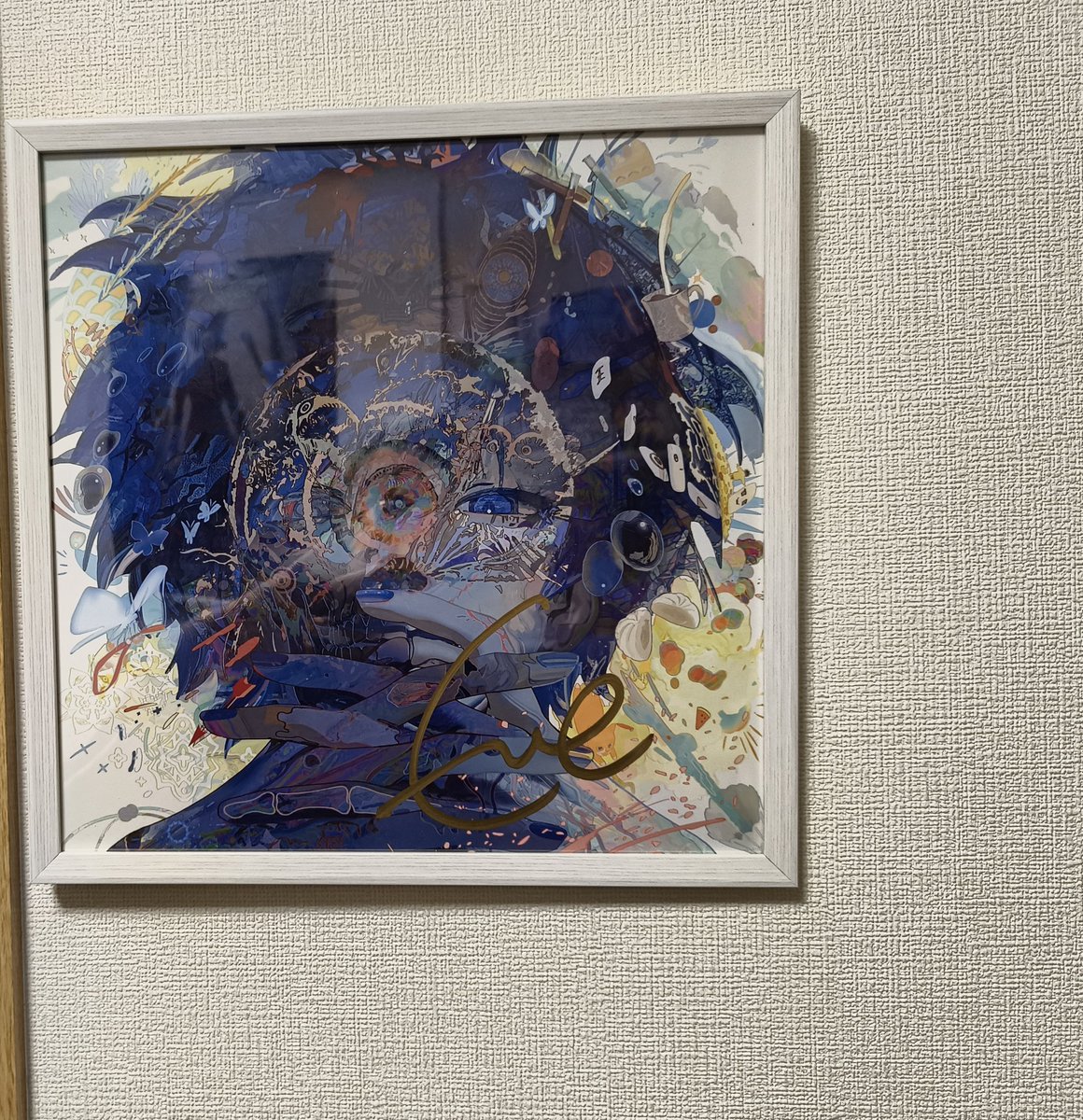 Eve UNDERCOVERくじ I賞 ジャケットポスター　直筆サイン＋ 紙吹雪 Eve UNDERCOVERくじ I賞 ジャケットポスター 直筆サイン＋ 紙吹雪 Eve