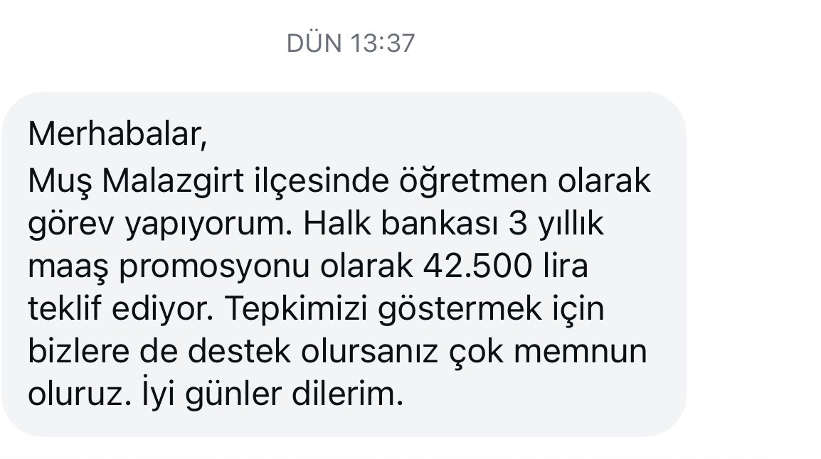 Rezalet! 
Başka kurumlar toplu anlaşma yapıyor. Herkes 100-200 bin tl alıyor!