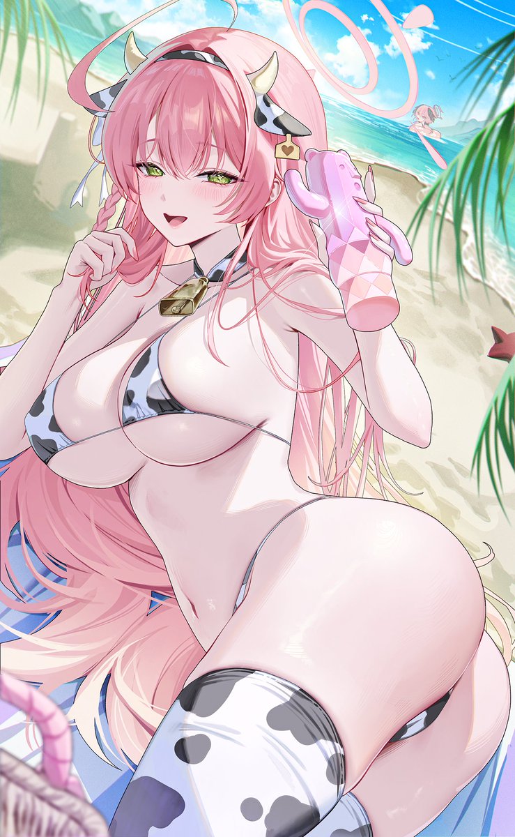 lllichirg's tweet image. 「こういう雰囲気、なかなか楽しいですね💕」
#ブルアカ #BlueArchive