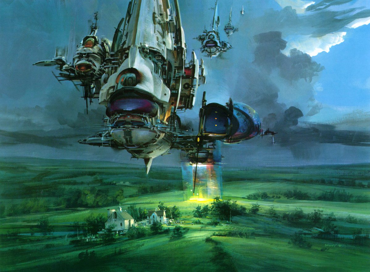 SciFiArchives's tweet image. The art of John Berkey (1932-2008)