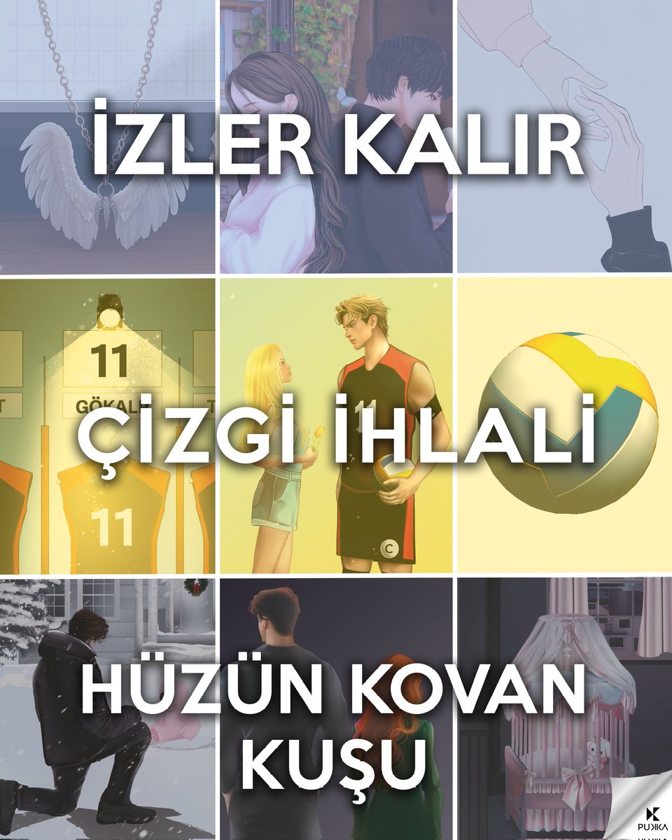 pukkayayinlari's tweet photo. Favori Sude B. kitabınız hangisi?🤍
#pukkayayınları #izlerkalır #çizgiihlali #hüzünkovankuşu #sudeb https://t.co/u7XsFD8ZGH
