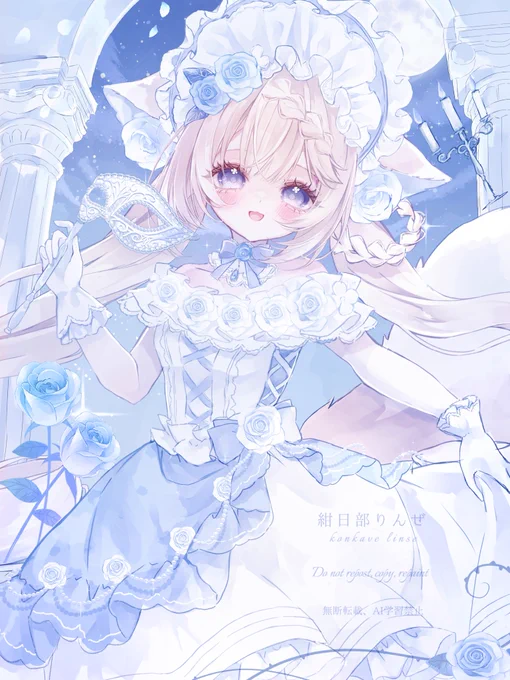 #2025年自分が選ぶ今年下半期の4枚 オリジナル絵は2枚しかできませんでした( ;꒳​; ) 来年はもっと筆早くしたいです!!