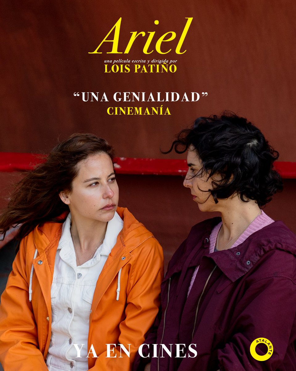 En la isla de los personajes de Shakespeare “todo es perfecto” 🔮

La poesía del espíritu de #Ariel 🌬️ ya ha hechizado a los usuarios de Letterboxd y a la prensa escrita.

La nueva película de Lois Patiño, con Irene Escolar y Agustina Muñoz, ya está en cines 🧡