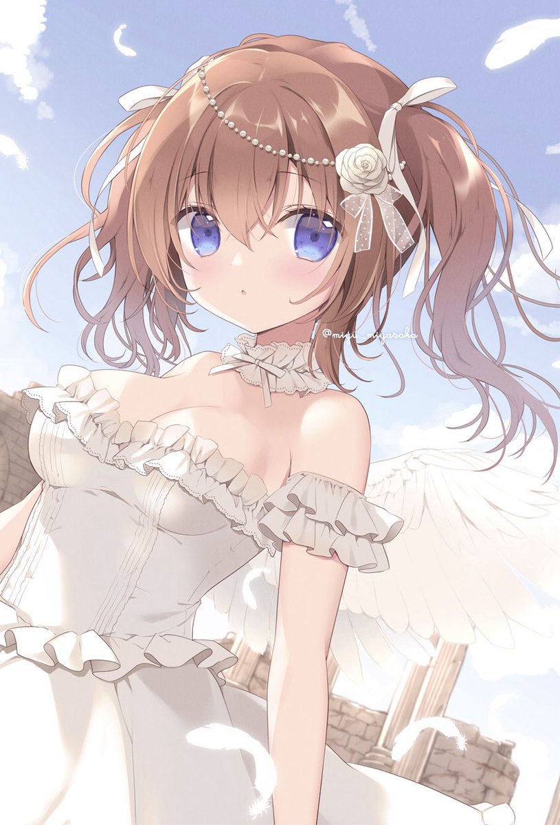 本日発売「電撃萌王2月号」にて特集ギャラリーページと連載ピンナップ掲載もいただいております🕊️

大変ありがたいことに2026年4月24日
個人3冊目となる画集の発売が決定いたしました🤍ご予約開始しております!

ぜひ続報もお待ちください🎀 