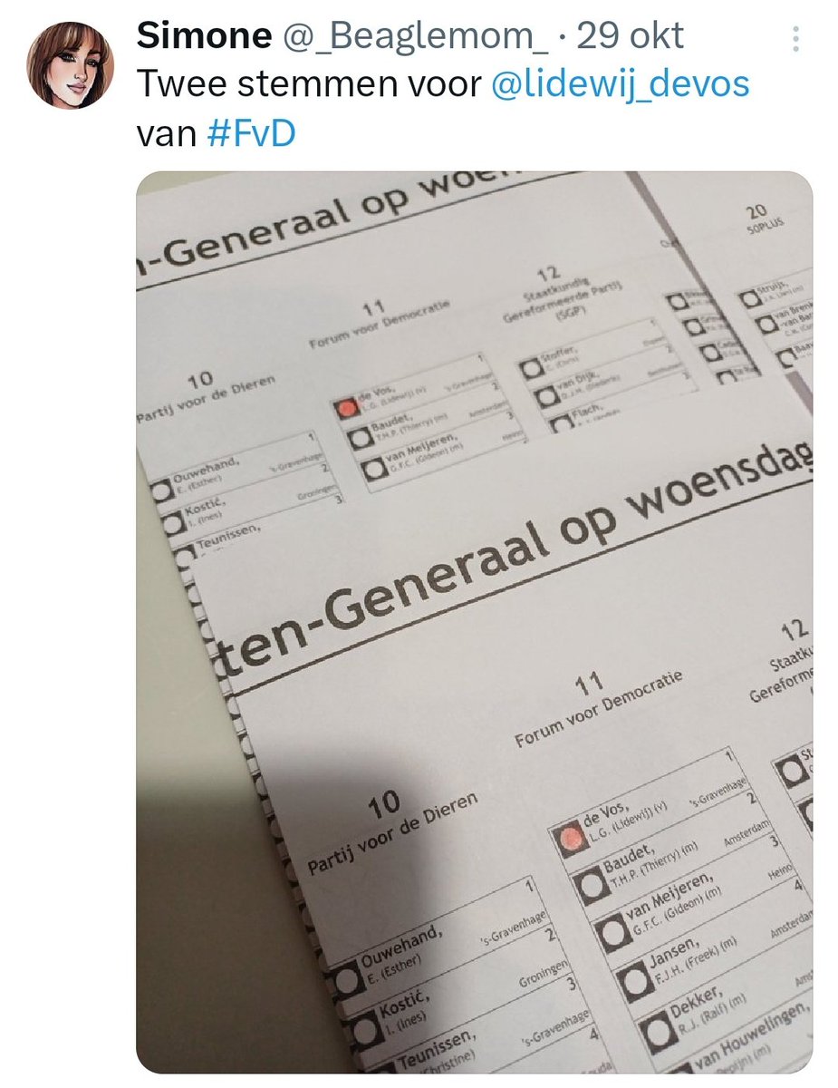 Marjolein heeft een nieuwe vriendin. Een PRORUSSISCHE raciste met grootheidswaanzin.

Letten jullie wel op #NAFO?
Lees je mee <a href="/kevinhekert/">Kevin Hekert #NAFO 🇳🇱 🇺🇦 🇪🇺 🦩</a>?

Wanneer ging je ook weer naar Oekraïne toe, Lenting, in 2026?