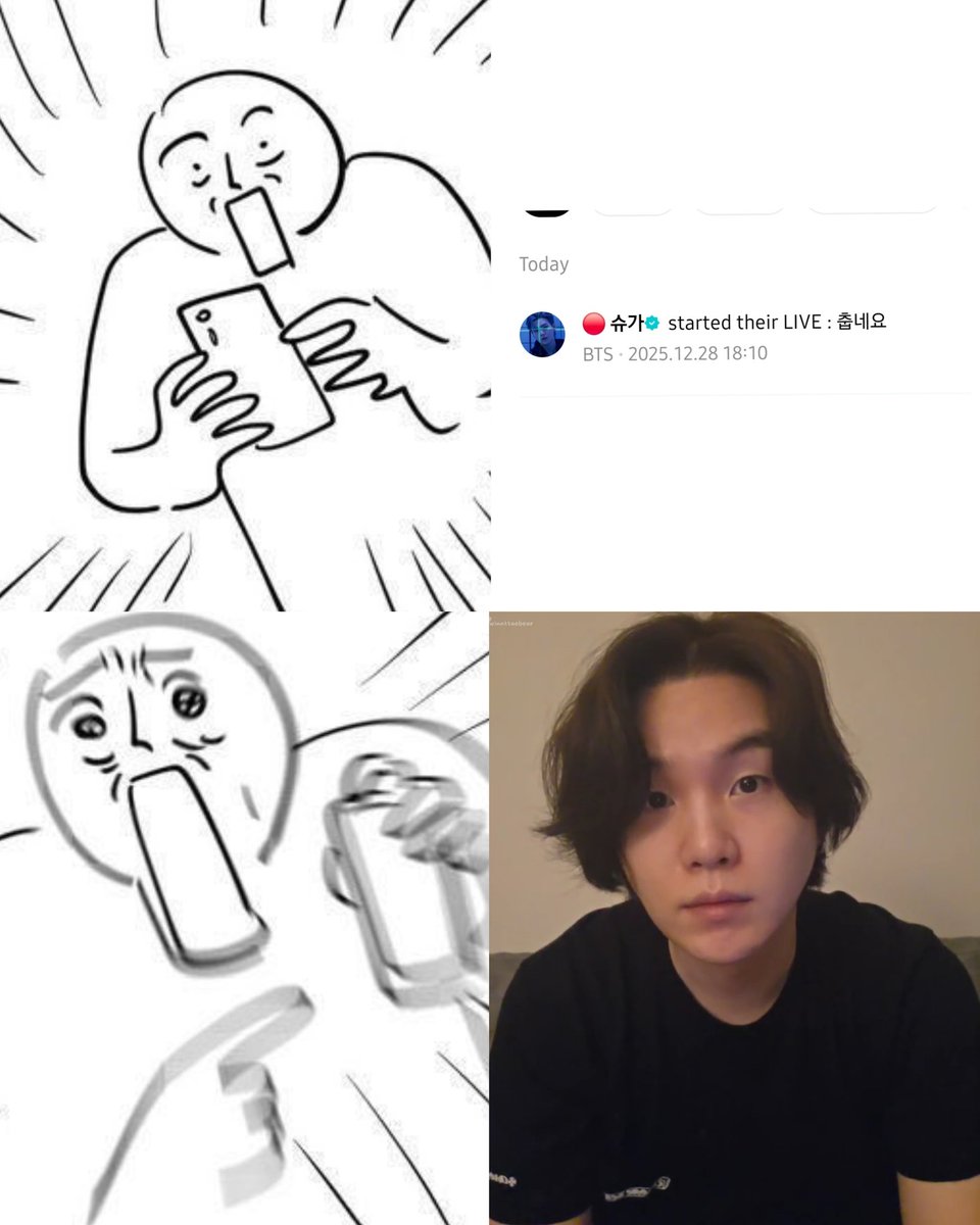 winnttaebear's tweet image. This is actually my reaction 

#SUGAISLIVE