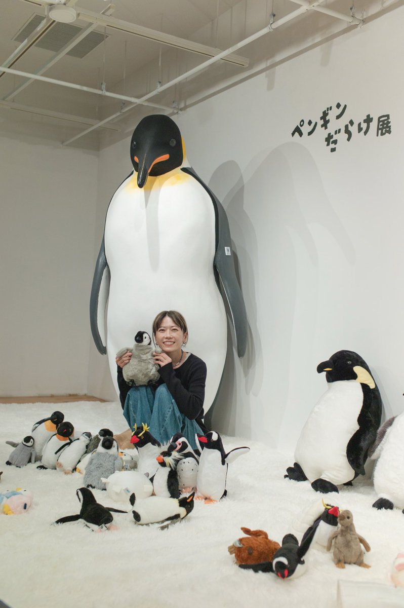 ペンギンハウス様 ペンギンだらけ展 にも行きました🐧 ずっとここにいたい。幸せ空間で